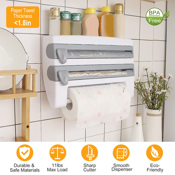 Paper Towel, Foil, and Plastic Wrap Dispenser product image