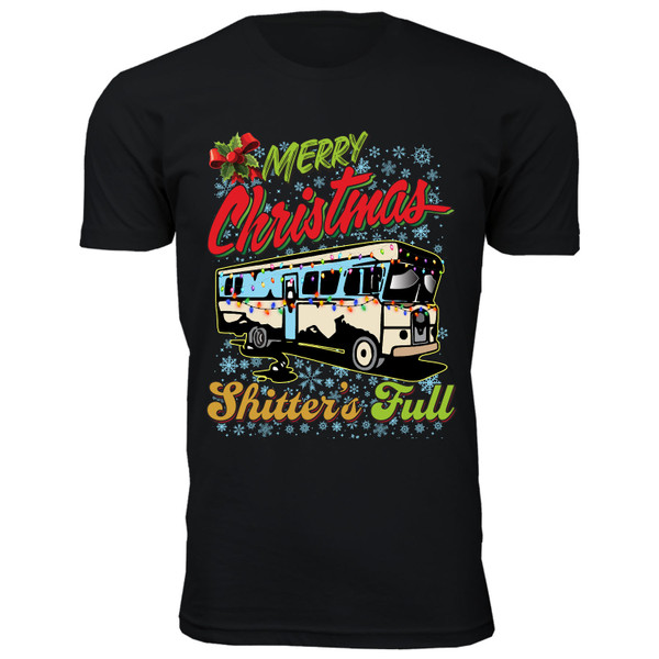Men's Christmas Spirit Crew Neck T-Shirts product image