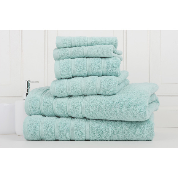 Zero Twist Egyptian Cotton 6-Piece Towel Set product image