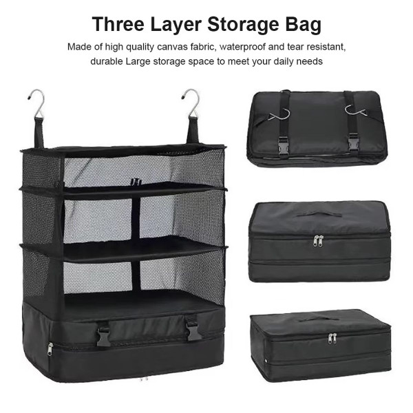 Foldable Closet and Luggage Organizer product image