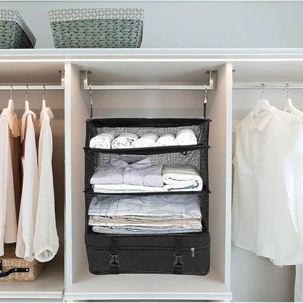 Foldable Closet and Luggage Organizer product image