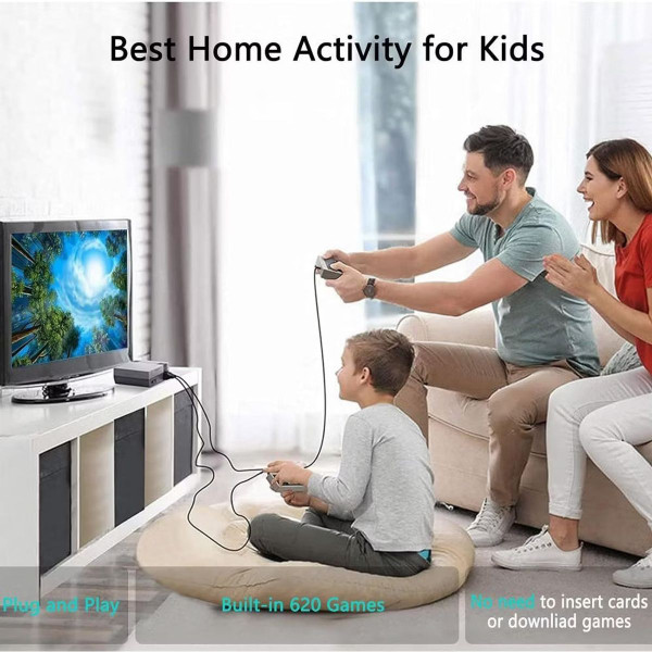 Mini Game Entertainment System with 620 Built-in Classic Games product image