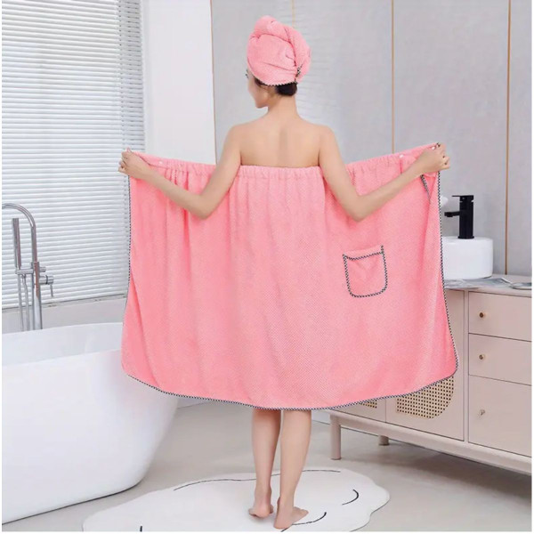 Bath Towel Wrap & Hair Towel Wrap Set product image