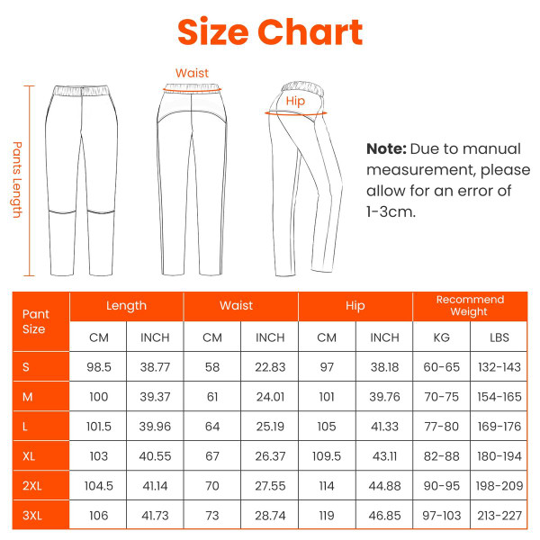 USB-Powered Heated Pants (Power Bank Required) product image