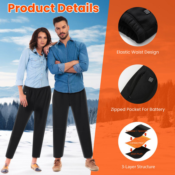 USB-Powered Heated Pants (Power Bank Required) product image