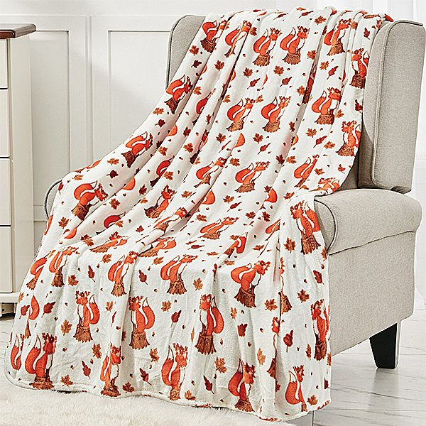 Autumn and Halloween Throw Blankets product image