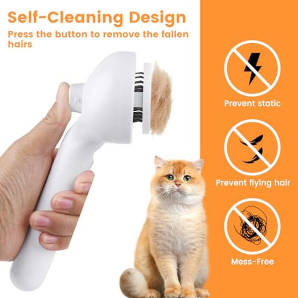 FourSeas Dog Steam Brush for Shedding  product image