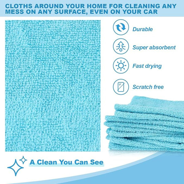 Route Auto Tear-off Microfiber Cloth, 12" x 12", 75 ct. product image