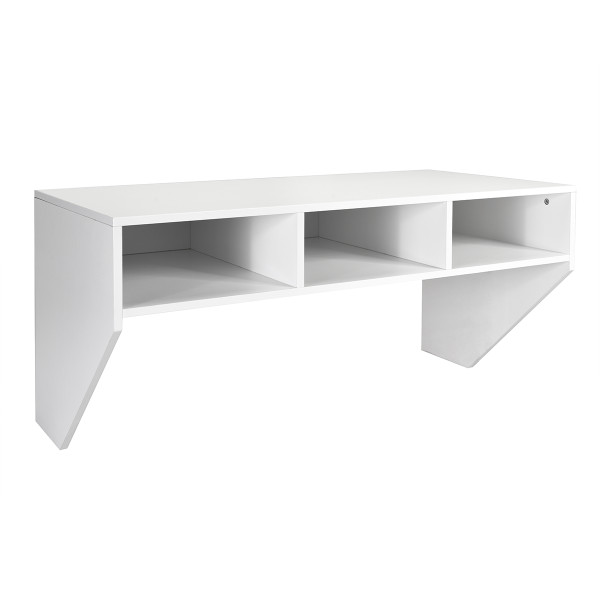 Wall-Mounted Floating Desk with Storage Shelf product image