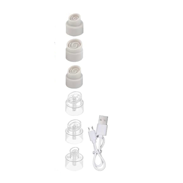 Rechargeable Blackhead Remover with 6 Suction Heads product image
