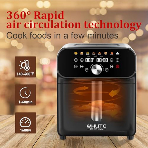 Whuto By Whall 6.4-Quart Air Fryer product image