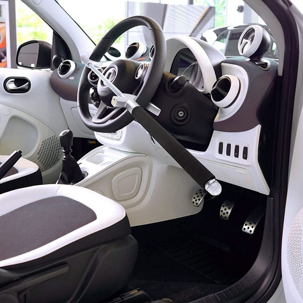 Zone Tech® Anti-theft Car Steering Wheel Lock product image