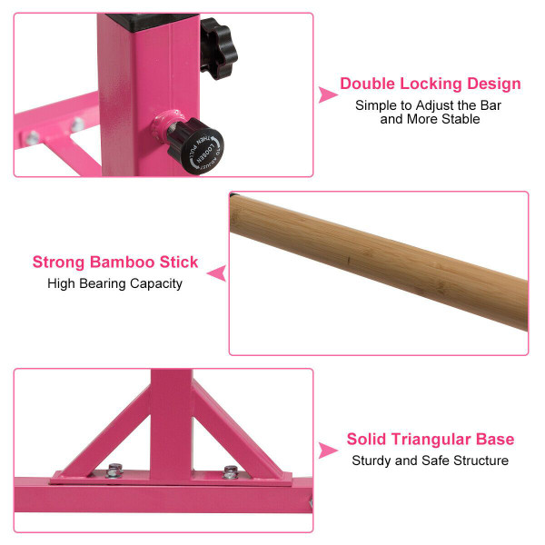 Kids Adjustable Double-Parallel Gymnastics Bars  product image