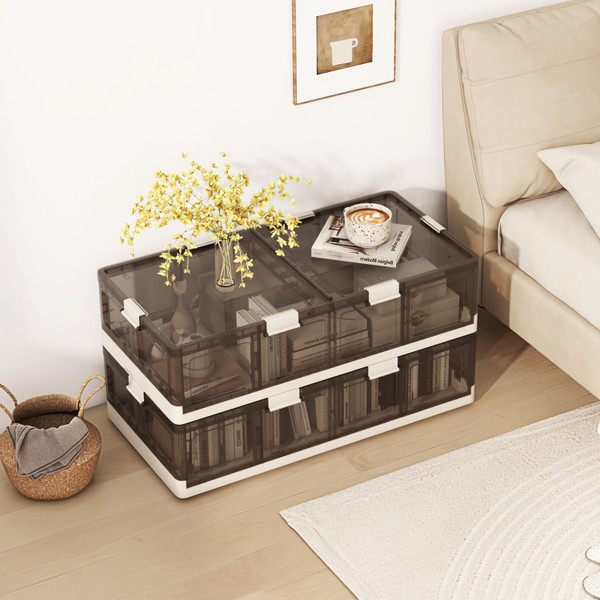 26.5-Gallon Under-Bed Storage Container with Wheels (2 or 4-Pack) product image