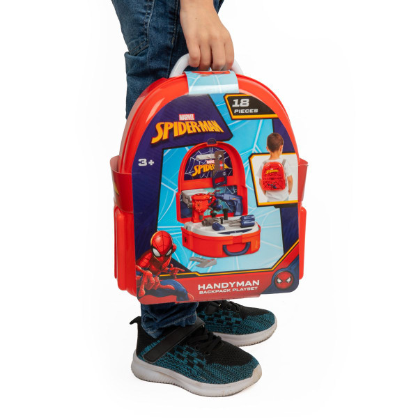 SpiderMan 18-Piece Tool Set Handyman Suitcase  product image