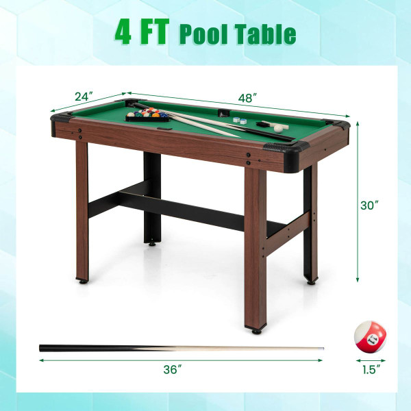 48" Pool Table with Accessories  product image