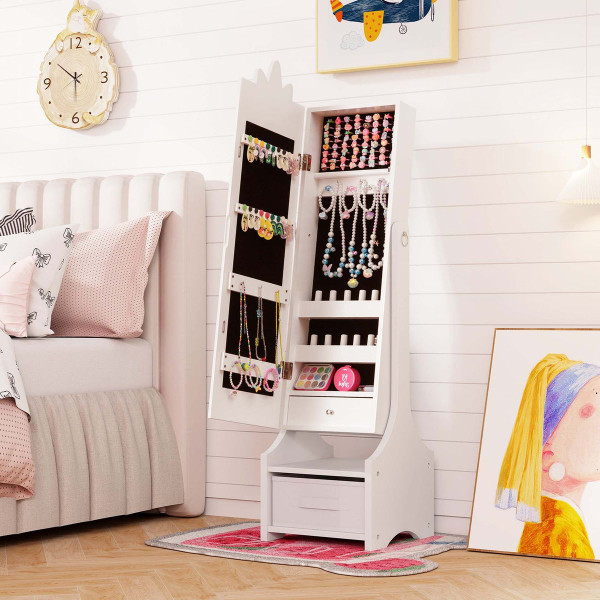 Kids Princess Makeup Vanity Set with Jewelry Cabinet product image Kids Princess Makeup Vanity Set with Jewelry Cabinet product image