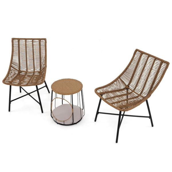 3-Piece Outdoor Furniture Set with Pet House  product image