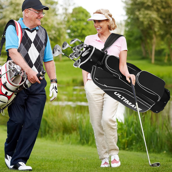 Ladies' Complete Golf Club Set with Driver and Stand Bag (10-Piece) product image