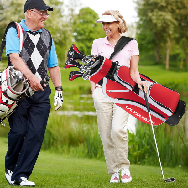 Ladies' Complete Golf Club Set with Driver and Stand Bag (10-Piece) product image