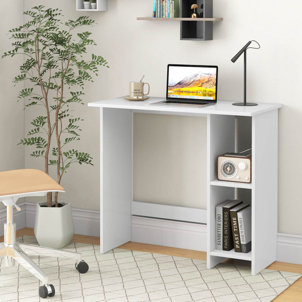 Modern Writing Desk with 3-Position Adjustable Shelf product image