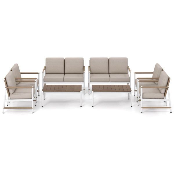Patio Furniture Set with Coffee Table (4 or 8-Piece) product image
