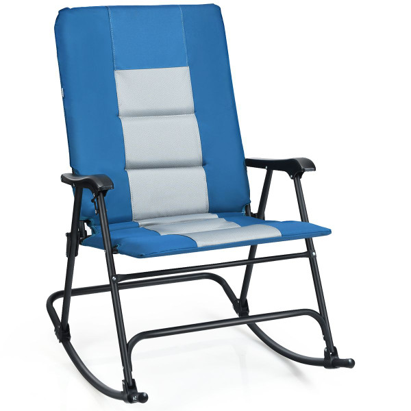 Folding Padded Rocking Camp Chair product image