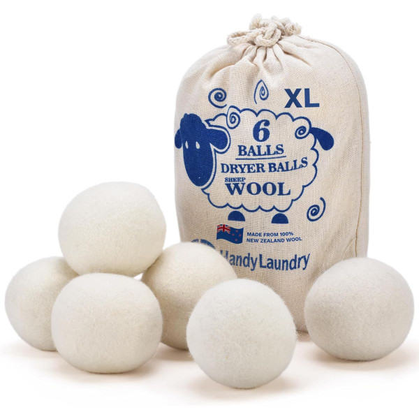 Natural Sheep Wool Dryer Balls, 6 ct. product image