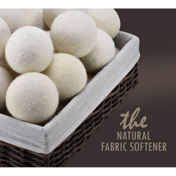 Natural Sheep Wool Dryer Balls, 6 ct. product image