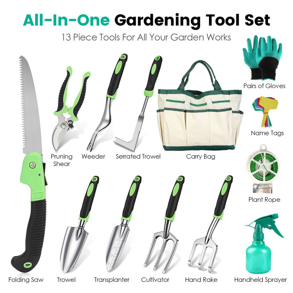 13-Piece Garden Tool Set product image