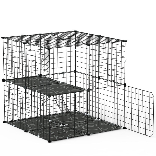 2-Tier Cat Kennel Cage  product image