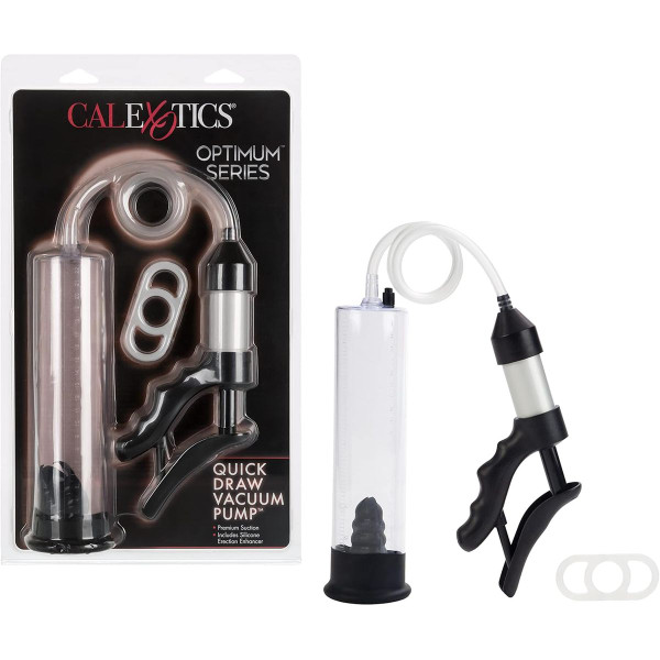 CalExotics Quick Draw Penis Pump with Ring product image