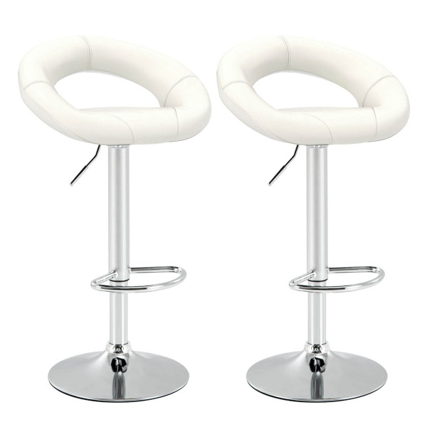 Adjustable Bar Stool Swivel Pub Chairs (Set of 2)  product image