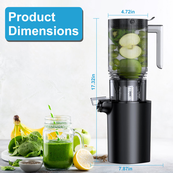 Wide Feed Chute Electric Juicer Extractor Machine product image