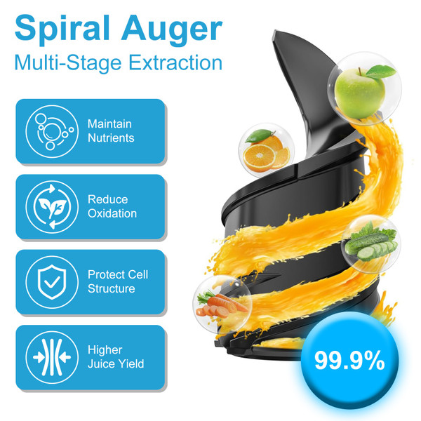 Wide Feed Chute Electric Juicer Extractor Machine product image