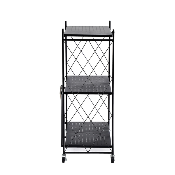 Foldable Storage Shelf with Wheels (3/4/5-Tier Options) product image