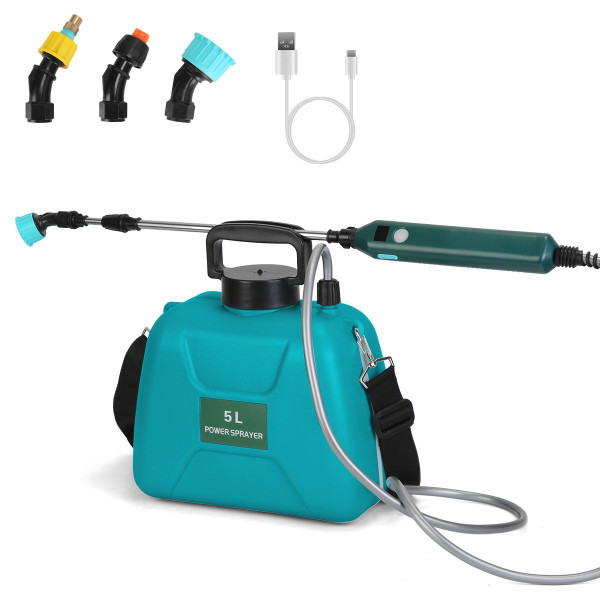 Portable Garden Sprayer, 1.32-Gallon product image