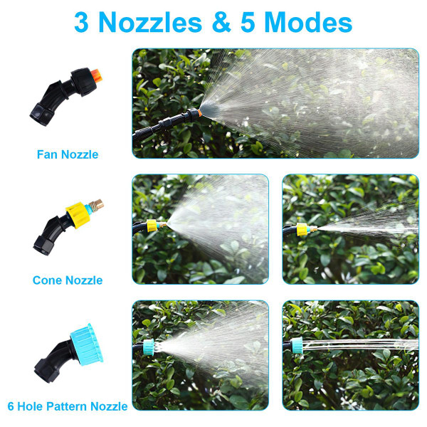 Portable Garden Sprayer, 1.32-Gallon product image
