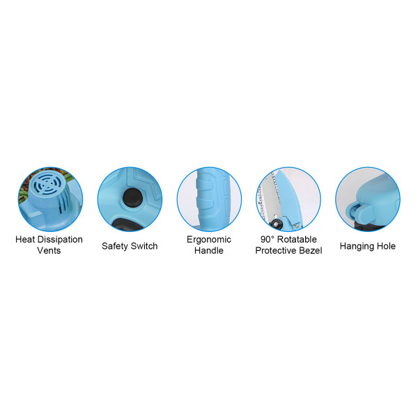 Electric Mini Chainsaw with 2 Chain Sizes product image