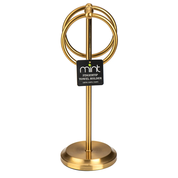 Steel Towel Stand with 2 Hanging Rings product image