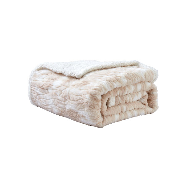 Queen/King Alaska Fur Sherpa Blankets (1 or 2-Pack) product image