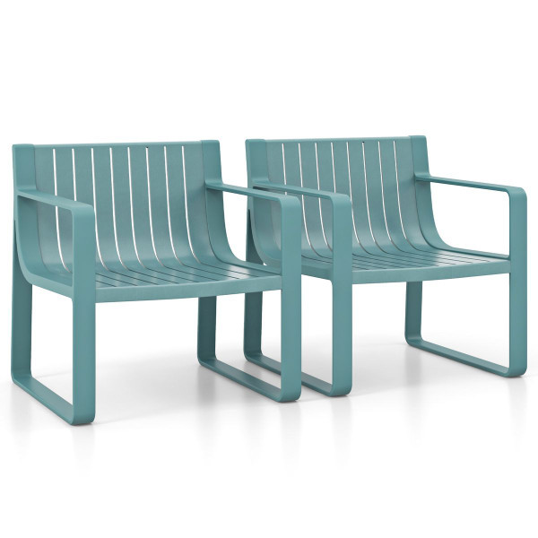 Plastic Outdoor Patio Armchairs (Set of 2 or 4) product image