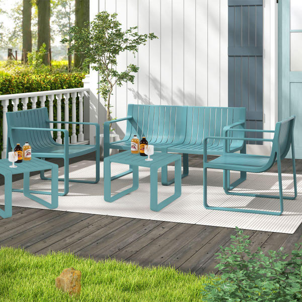Plastic Outdoor Patio Armchairs (Set of 2 or 4) product image