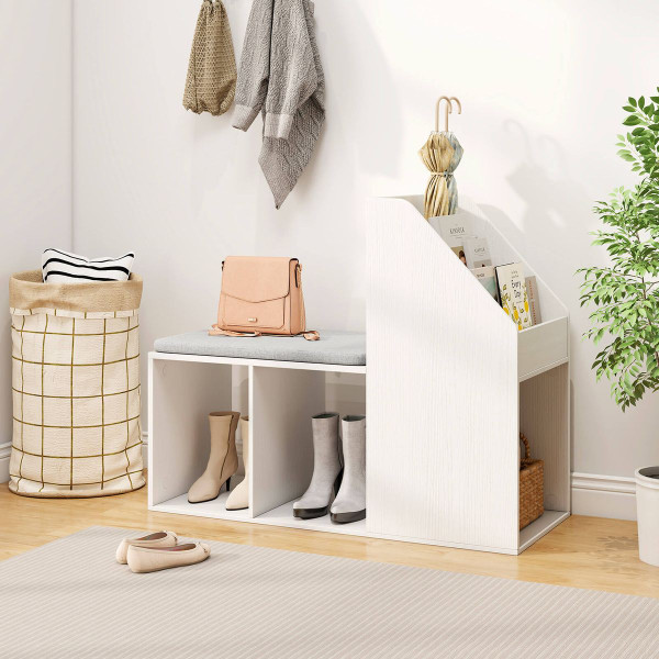 Shoe Storage Bench with Storage Compartments product image