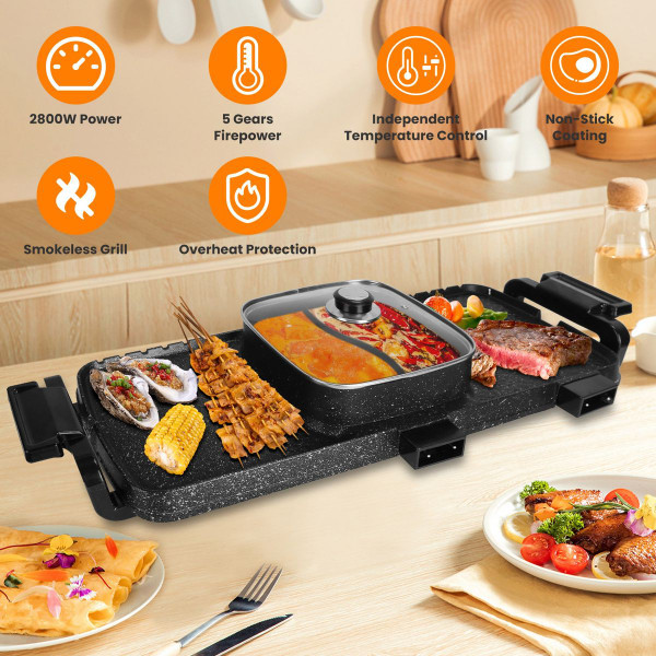 iMounTEK 2-in-1 Electric Pot And Griddle product image