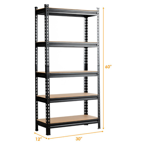 Metal 5-Tier  60'' Storage Shelving Unit product image