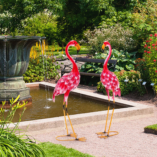 Flamingo Garden Statue Set (2-Pack) product image
