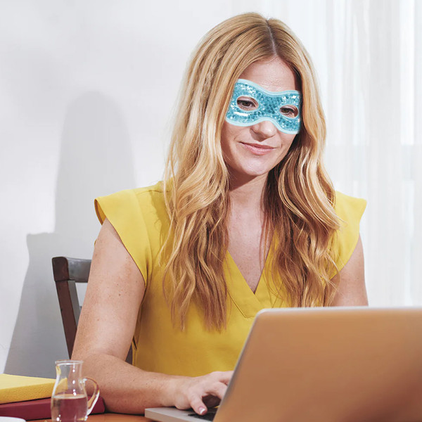 Reusable Hot/Cold Therapy Gel Eye Mask (2-Pack) product image