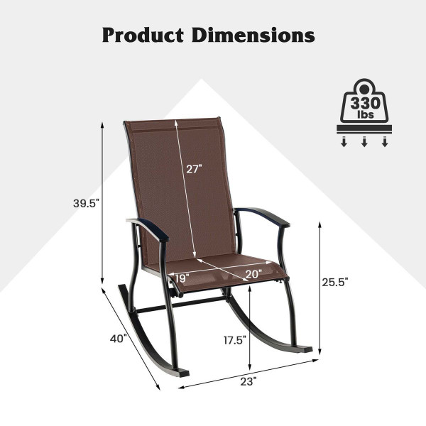 Outdoor Rocking Chairs (Set of 2)  product image