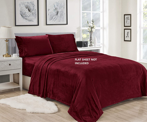 Noble House Lavana Microplush Fitted Sheet/Pillowcase Set product image